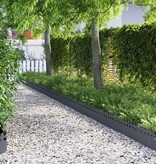 VidaXL Gazonranden 30 pcs Antraciet 103 x 0,05 x 22 cm Staal