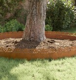 VidaXL Gazonranden 30 pcs Roestig 103 x 0,05 x 22 cm Cortenstaal