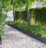 VidaXL Gazonranden 30 pcs Antraciet 103 x 0,05 x 22 cm Staal