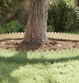 VidaXL Gazonranden 10 pcs Zilver 103 x 0,05 x 22 cm