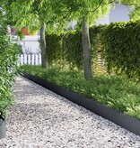 VidaXL Gazonranden 10 pcs Antraciet 103 x 0,05 x 22 cm Staal