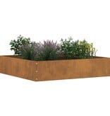 VidaXL Tuinrand 6 pcs Roestig 60 x 60 x 13 cm Cortenstaal