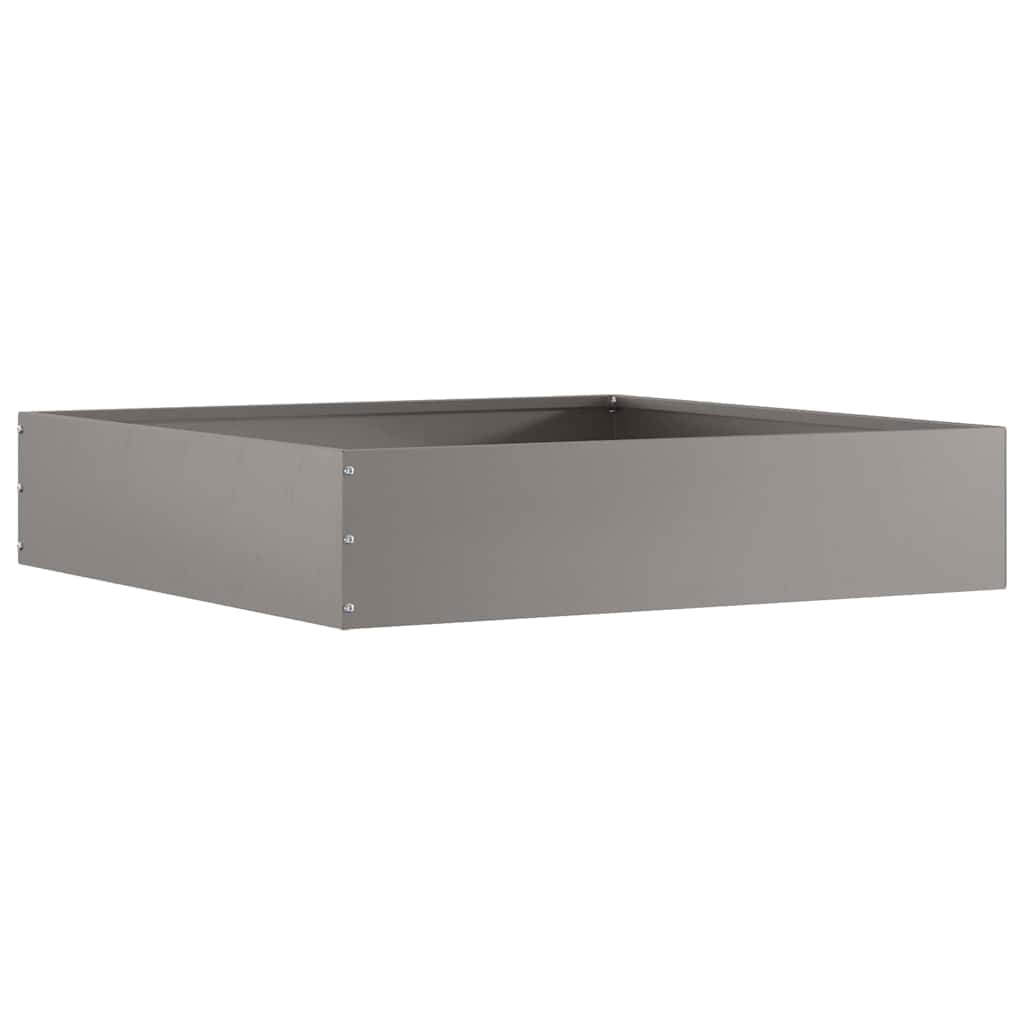 VidaXL Tuinrand Roestig 60 x 60 x 13 cm Cortenstaal