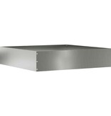 VidaXL Tuinrand 6 pcs Zilver 60 x 60 x 13 cm Gegalvaniseerd staal