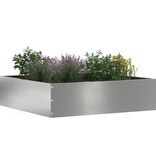 VidaXL Tuinrand 6 pcs Zilver 50 x 50 x 13 cm Gegalvaniseerd staal