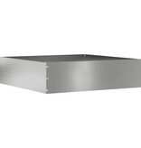 VidaXL Tuinrand Zilver 50 x 50 x 13 cm Gegalvaniseerd staal