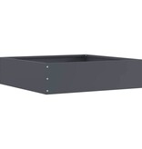 VidaXL Tuinrand Antraciet 50 x 50 x 13 cm Staal