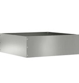 VidaXL Tuinrand 6 pcs Zilver 40 x 40 x 13 cm Gegalvaniseerd staal