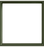 VidaXL Tuinrand 6 pcs Olijf Groen 40 x 40 x 13 cm Staal