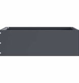 VidaXL Tuinrand Antraciet 40 x 40 x 13 cm Staal