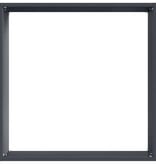 VidaXL Tuinrand Antraciet 40 x 40 x 13 cm Staal