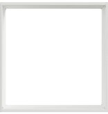 VidaXL Tuinrand Wit 40 x 40 x 13 cm Staal