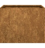 VidaXL Plantenbak roestig 40x40x30 cm weervast staal