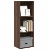 VidaXL Boekenkast 40x30x114 cm bewerkt hout bruin eikenkleurig