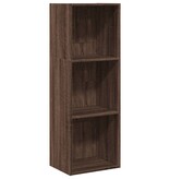 VidaXL Boekenkast 40x30x114 cm bewerkt hout bruin eikenkleurig