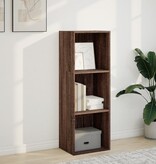VidaXL Boekenkast 40x30x114 cm bewerkt hout bruin eikenkleurig
