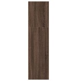 VidaXL Boekenkast 40x30x114 cm bewerkt hout bruin eikenkleurig