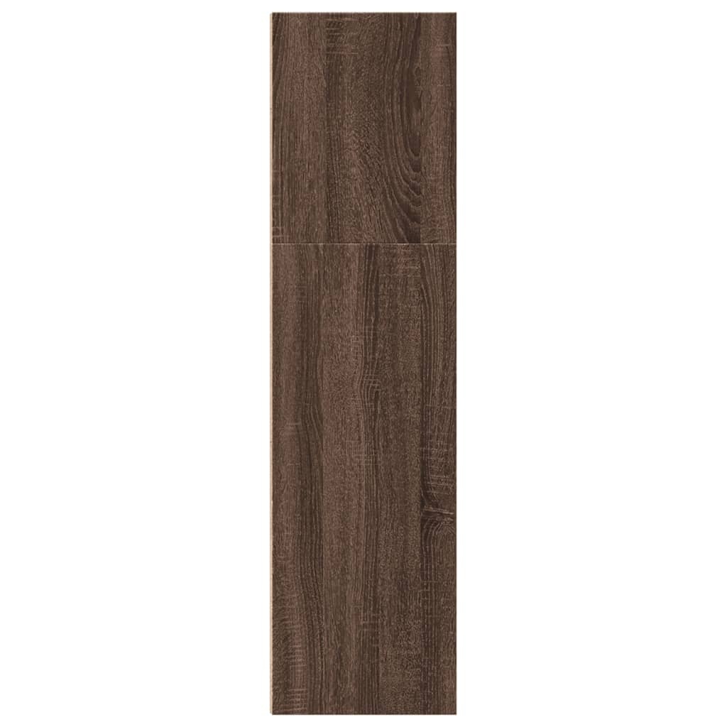 VidaXL Boekenkast 40x30x114 cm bewerkt hout bruin eikenkleurig