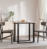 VidaXL Tafelblad rechthoekig 80x50x1,7 cm massief grenenhout