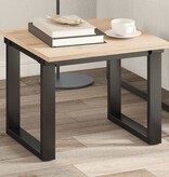 VidaXL Tafelblad vierkant 50x50x1,7 cm massief grenenhout