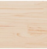 VidaXL Tafelblad vierkant 50x50x1,7 cm massief grenenhout