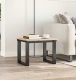 VidaXL Tafelblad vierkant 50x50x1,7 cm massief grenenhout