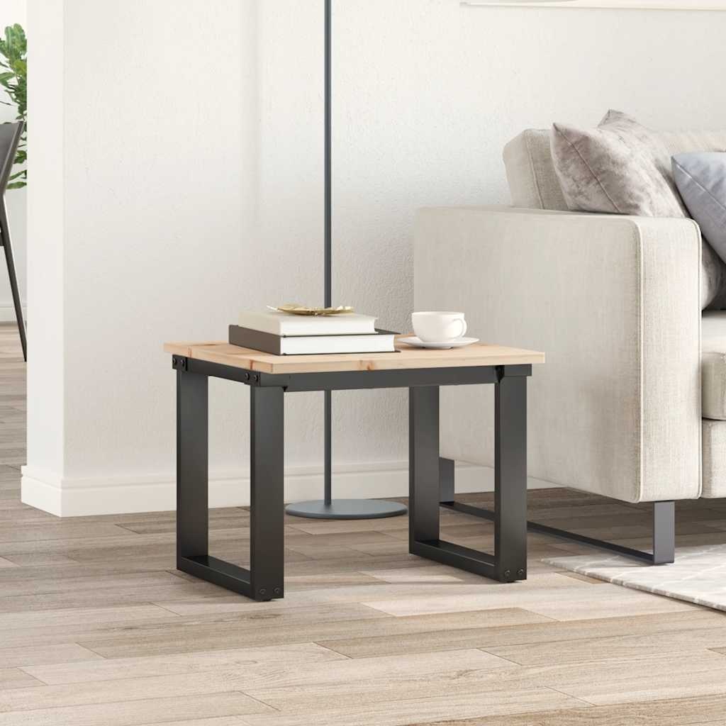 VidaXL Tafelblad vierkant 50x50x1,7 cm massief grenenhout