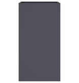 VidaXL Plantenbak 42x38x75 cm staal antracietkleurig