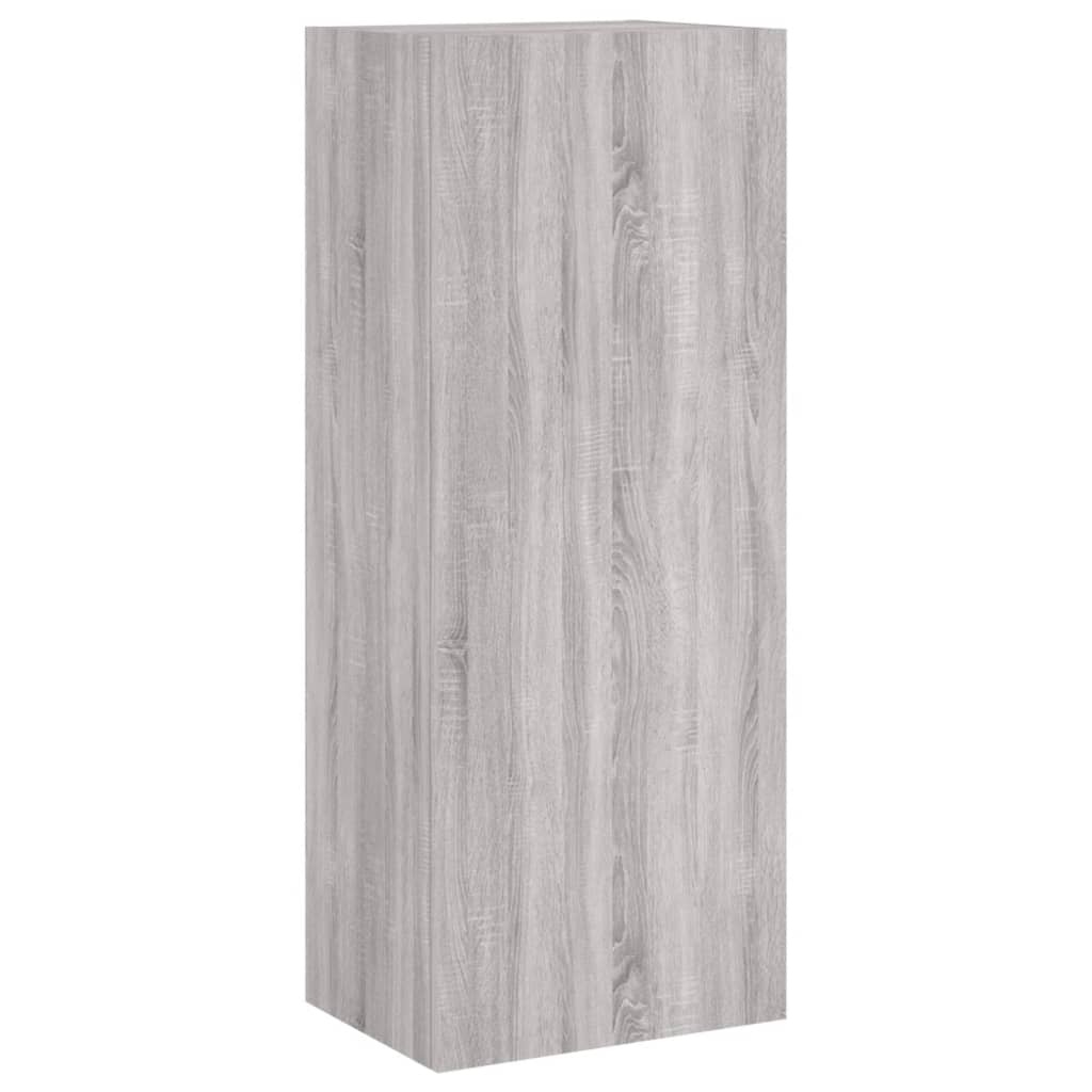 VidaXL Tv-wandmeubel 40,5x30x102 cm bewerkt hout grijs sonoma