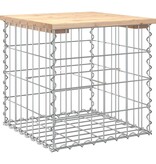 VidaXL Tuinbank schanskorfontwerp 43x44x42 cm massief grenenhout