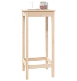 VidaXL Bartafel 50x50x110 cm massief grenenhout