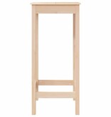 VidaXL Bartafel 50x50x110 cm massief grenenhout