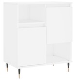 VidaXL Dressoir 60x35x70 cm bewerkt hout wit