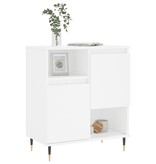 VidaXL Dressoir 60x35x70 cm bewerkt hout wit