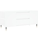 VidaXL Salontafel 102x44,5x50 cm bewerkt hout wit