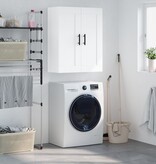 VidaXL Wandkast 69,5x34x90 cm bewerkt hout wit