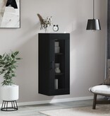 VidaXL Hangkast 34,5x34x90 cm zwart