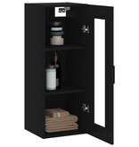 VidaXL Hangkast 34,5x34x90 cm zwart