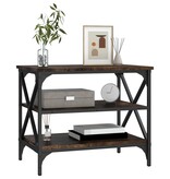 VidaXL Tv-meubel 60x40x50 cm bewerkt hout gerookt eikenkleurig