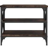 VidaXL Tv-meubel 60x40x50 cm bewerkt hout gerookt eikenkleurig