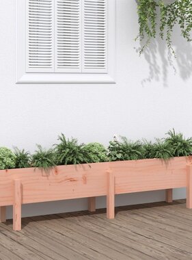 VidaXL Plantenbak verhoogd 160x30x38 cm massief douglashout