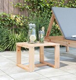 VidaXL Tuinbijzettafel 40x38x28,5 cm massief grenenhout