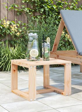 VidaXL Tuinbijzettafel 40x38x28,5 cm massief grenenhout