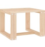 VidaXL Tuinbijzettafel 40x38x28,5 cm massief grenenhout