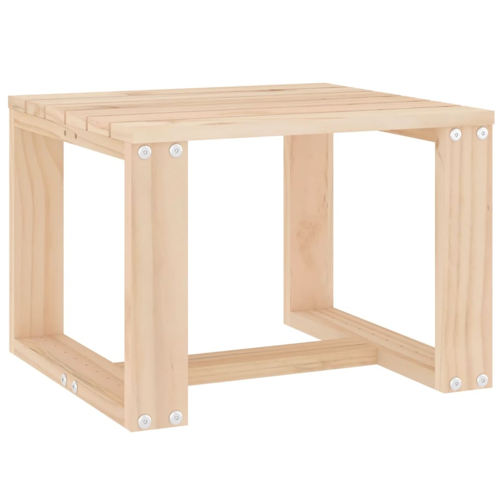 VidaXL Tuinbijzettafel 40x38x28,5 cm massief grenenhout