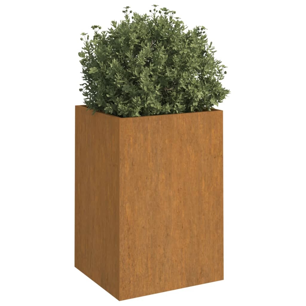 VidaXL Plantenbak 52x48x75 cm cortenstaal