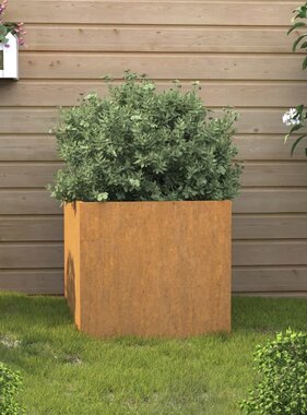 VidaXL Plantenbak 42x40x39 cm cortenstaal