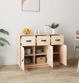 VidaXL Dressoir 100x40x75 cm massief grenenhout