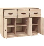 VidaXL Dressoir 100x40x75 cm massief grenenhout