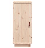 VidaXL Dressoir 34x40x75 cm massief grenenhout